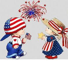 4th Of July Clip Art Free Graphics Pictures Images Borders Feliz Dia De La Independencia 4 De Julio Disenos De Punto De Cruz