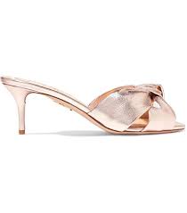 Sometimes it's ok to show off. 20 Rose Gold Wedding Shoes That Are Perfect For Your Big Day Who What Wear
