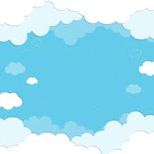 Blue Sky With Clouds Patterned Background Vector Free Image By Rawpixel Com Chayanit Desain Banner Latar Belakang Abstrak