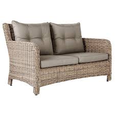 New Hampshire 2 Seater Outdoor Sofa Rattan Loveseat Patio Painting