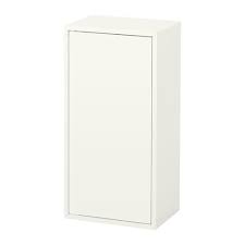 Kupit Eket Shkaf S Dvercej I 2 Polkami Belyj Po Vygodnoj Cene Ikea Eket Cabinet Doors Ikea