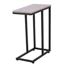 Amazon brand ravenna home priscilla modern x frame end table nightstand 18 9 w white. 3 Size Simple Style Iron Double Sofa Accent Table End Table Wood Grain New Restaurant Food Service Furniture Signs Decor