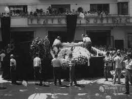 25 septembrie 1913, bucurești ― d. Funeralii Maria Tanase 1963 Agerpres ActualizeazÄƒ Lumea