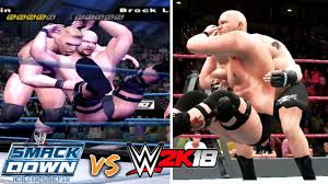 Wwe 2k18 Vs Smackdown Here Comes The Pain Finisher Comparison Youtube