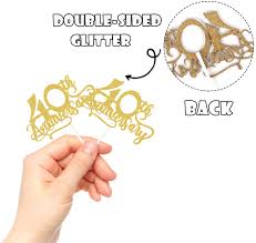 These are a bit larger and would be best suited on a large size cupcake size Liliparty 24pcs Gold Glitter 20th Anniversary Cupcake Topper Happy 20th Cheers To 20 Years Cupcake Topper 20th Birthday Wedding Anniversary Party Decoration Suppliers Toys Games Cake Supplies Urbytus Com