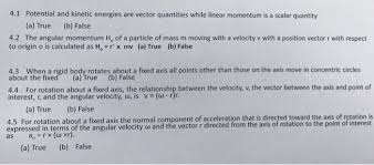 Maybe you would like to learn more about one of these? 4 1 Potential And Kinetic Energies Are Vector Chegg Com
