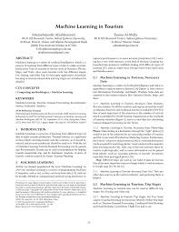 Understand linear discriminant analysis for machine learning, dimensionality reduction, limitations of logistic regression. Pdf Machine Learning In Tourism