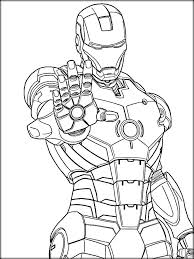 Pin On Iron Man Colouring Pages