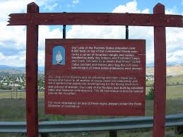 Our lady of the rockies watches over the people of butte, montana. Our Lady Of The Rockies The Miraculous Story Behind Montana S 90 Ft Statue Of Mary