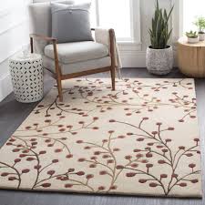 The athena area rug collection from india has the perfect mix of textural detail, beautiful coloration, and 100% wool. Surya Athena Ath 5053 Rug Floral Wool Area Rug Rugs Direct