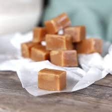 Karamell Fudges Toffees Selber Machen Susse Kondensmilch Lebensmittel Essen Einfach Kostlich