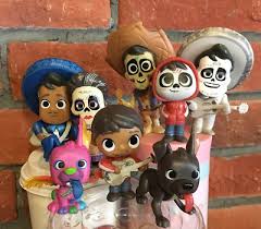 Movie Character Colletion Coco Miguel Hector Dante Imelda Pepita Figure 8pcs Ebay