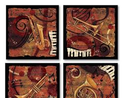 Jazz music home decor