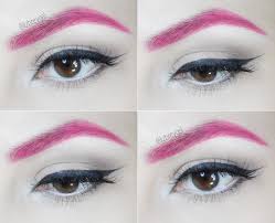 At the time, the eyeshadow was much easier to use but it didn't. How To Colorful Eyebrows Makeup Tutorial January Girl