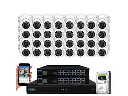 The best poe security cameras of 2021. Gw Security 32 Channel 5mp H 265 Nvr Ip Camera Network Poe Surveillance System 8tb 32 X Hd 1920p Weatherproof Dome Security Cameras Super 5mp Is Much Higher Than Hd Resolution Of