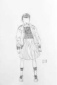 011 Stranger Things Dibujos A Lapiz Dibujos Ilustraciones