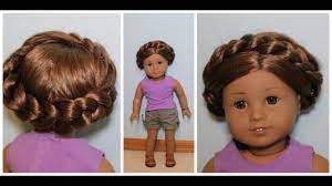 Easy Summer Hairstyle For Ag Dolls American Girl Doll Hairstyles Summer Hairstyles Easy Summer Hairstyles
