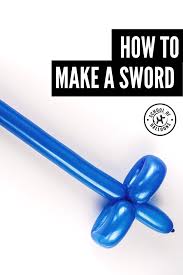 Balloon sword balloon animals step by step instructions birthday party themes balloons teaching cool stuff swords youtube. How To Make A Sword Balloon Arxiusarquitectura