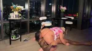 Savage Dovina takes it hard - her big ass quivering with every pound