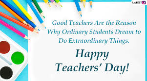 Teachers play a huge role in our lives. Teachers Day 2021 Wishes And Greeting Send Messages Thank You Cards Quotes On Teachers Hd Images Telegram Pics Gifs To Celebrate The Day In Malaysia Latestly