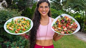 The cool thing about studying nutrition is that it's so applicable to daily life and helps me think about balancing the food i eat. 3 Awesome Healthy Salad Recipes That Aren T Boring Fullyraw Vegan Easy Salad Recipes