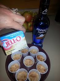 Pumpkin Cheescake Shots 1 2 Cup Pinnacle Pumpkin Pie Vodka 1 Package Cheesecake Jello I Used Sugar Free 2 3 Cup Of Pudding Shots Shot Recipes Yummy Drinks