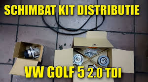 Înlocuirea kitului de distribuţie la autoturism este o operaţiune destul de costisitoare, însă una necesară. Schimbat Kit Distributie Vw Golf 5 Jetta 2 0 Tdi Video Tutorial