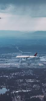 Open control center on an iphone with face id: 21 Plane View Iphone Wallpaper Ryan Wallpaper