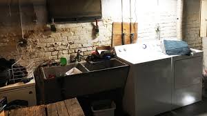 If a generous space is not a problem for you then you can create a laundry room with french country style in your basement. The Scary Basement Makeover Project Part 1 Lazy Guy Diy