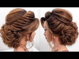 Womenbeauty1 Youtube Bridal Hair Buns Girls Hairstyles Easy Messy Bun For Short Hair