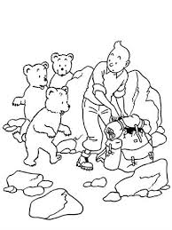Tintin is a character created in 1929 by hergé : Kids N Fun Com 20 Coloring Pages Of Tintin