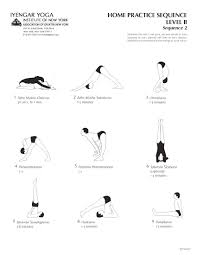 Home Practice Sequence Level Ii Sequence 2 Iyengar Yoga Institute Of New York Secuencias De Yoga Posturas De Yoga Yoga Iyengar
