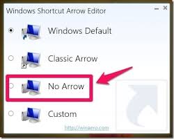 Tehno Touch Remove Shortcut Arrow In Windows 8