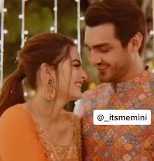 Minal Khan and Ahsan Mohsin Ikram