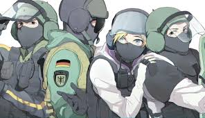 Gsg 9 R6s Rainbow Six Siege Anime Rainbow Six Siege Art Rainbow Six Siege Memes