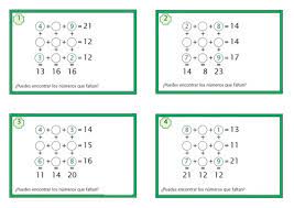 Resuelve los problemas y comprueba la respuesta correcta ▷ empieza ahora ◁. Juegos Matematicos Para Primaria 3x3 Sumas Orientacion Andujar
