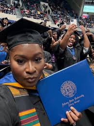 Albany State University's historic 98-99% African American graduation