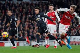 How dare arsenal win stuff without. Arsenal V Man Utd 2017 18 Premier League