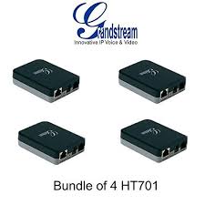 Grandstream Ht701 Ata Single Fxs Phone Port Voice Data Handytone Bundle Of 4 Port Bundles The Voice