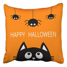History and interesting facts about facebook logo. Bpbop Happy Halloween Black Cat Face Head Silhouette Looking Cute Pillowcase Cover Cushion 16x16 Inch Walmart Com Walmart Com