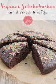 bei diesem genialen schokokuchen ohne ei milch und butter bekommt man wirklich schnappatmung ich habe schokokuchen veganer schokokuchen schokokuchen ohne ei
