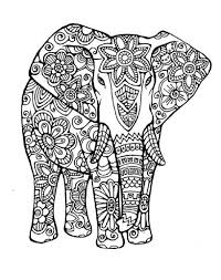 Elephant Mandala Coloring Pages Elephant Coloring Page Animal Coloring Pages Mandala Coloring Pages