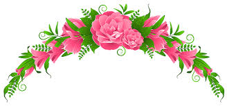 Clipart Flower Pink Flowers And Roses Element Png Clipart Flower Clipart Free Watercolor Flowers Free Clip Art