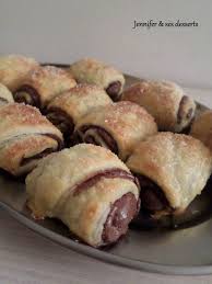 Petits Feuilletes Au Nutella Jennifer Ses Desserts Feuillete Nutella Nutella Nutella Recette