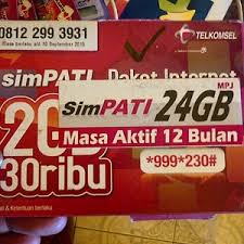 Telkomsel menghadirkan paket kuota data oh my gigabytes! Paket Simpati 24gb 1 Tahun Cuma 100 Ribuan Paketaninternet Com