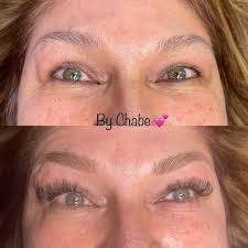 B Curl Brunette EyeLash Extensions Mixed
