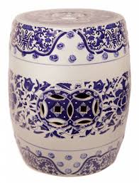 A wide variety of porcelain garden stool options are available to you, such as general use, design style, and feature. Garden Stool In Chinese Porcelain With Blue And White Glaze 15 H Oriental Furnishings Furniture Decor