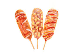 Reminiscent of traditional corn dogs, this fun main dish really hits the spot on fall days. Pin On Lucy Illustration
