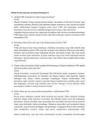 Berikanlah alasan yang positif karena pertanyaan ini akan mengukur sikap anda terhadap sebuah layanan pelanggan di dunia perhotelan. Daftar Pertanyaan Dan Jawaban Kelompok 10 Pdf