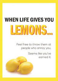 There is a quote that is every second is a chance to became our self a great. What Are The Best Variations Of The When Life Gives You Lemons Quote Quora